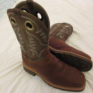 Tecovas - LongHaul Work Boots - Sz 11D - Square Comp Toe - EH
